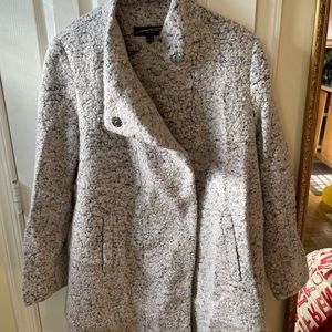 Kenneth Cole Asymmetrical walker coat